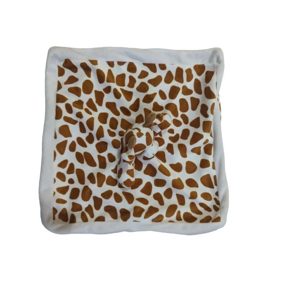 Apricot Lamb giraffe lovey security blanket plush stuffed‎ animal toy baby